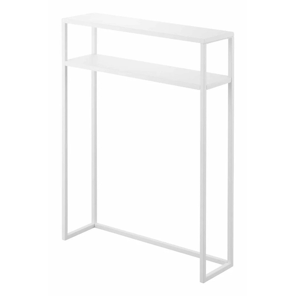 Biała metalowa konsola 18x60 cm Tower – YAMAZAKI