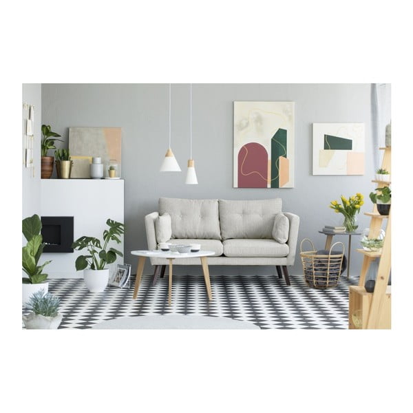Jasnobeżowa sofa 2-osobowa Mazzini Sofas Elena-image-4