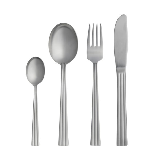 Sztućce ze stali nierdzewnej w kolorze srebra 16 szt. Thebe – Gense