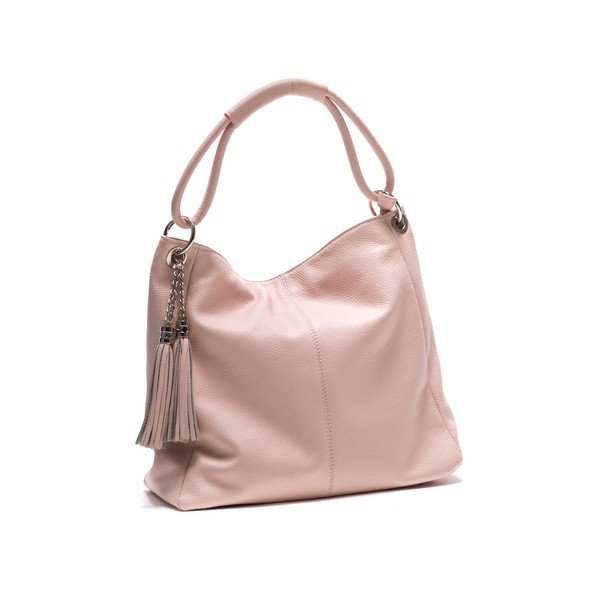 Skórzana torebka Anna Luchini 71 Rosa-image-2