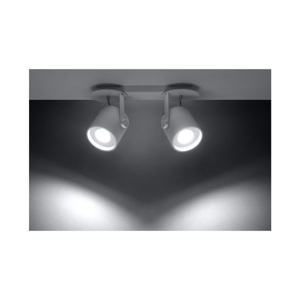 Biała lampa sufitowa Sollux Lea 2-image-3