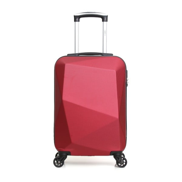 Czerwona walizka na kółkach Hero Diamond