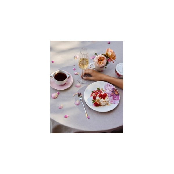 Biało-różowy porcelanowy talerz ø 21,2 cm Rose Garden − Villeroy&Boch-image-2