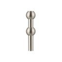 Metalowy wazon w kolorze matowego srebra (wysokość 10 cm) Nagel – STOFF Nagel