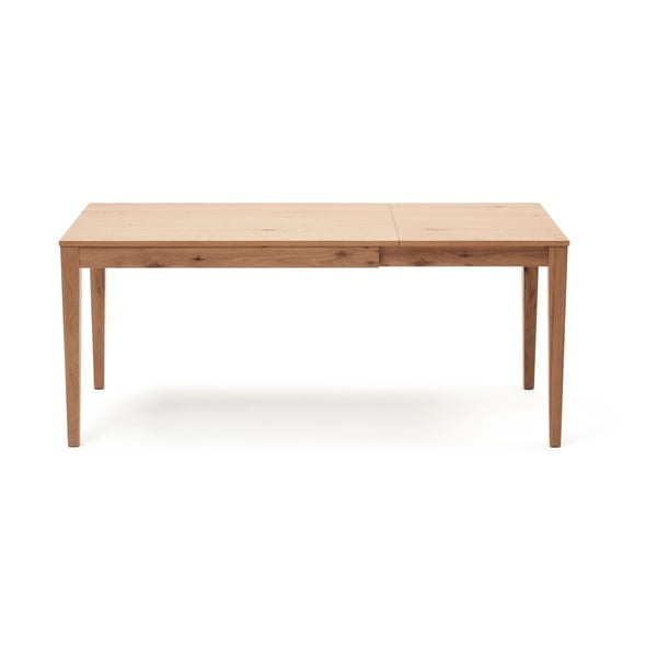 Rozkładany stół z dodatkowym blatem w dekorze dębu 80x120 cm Yain – Kave Home-image-4