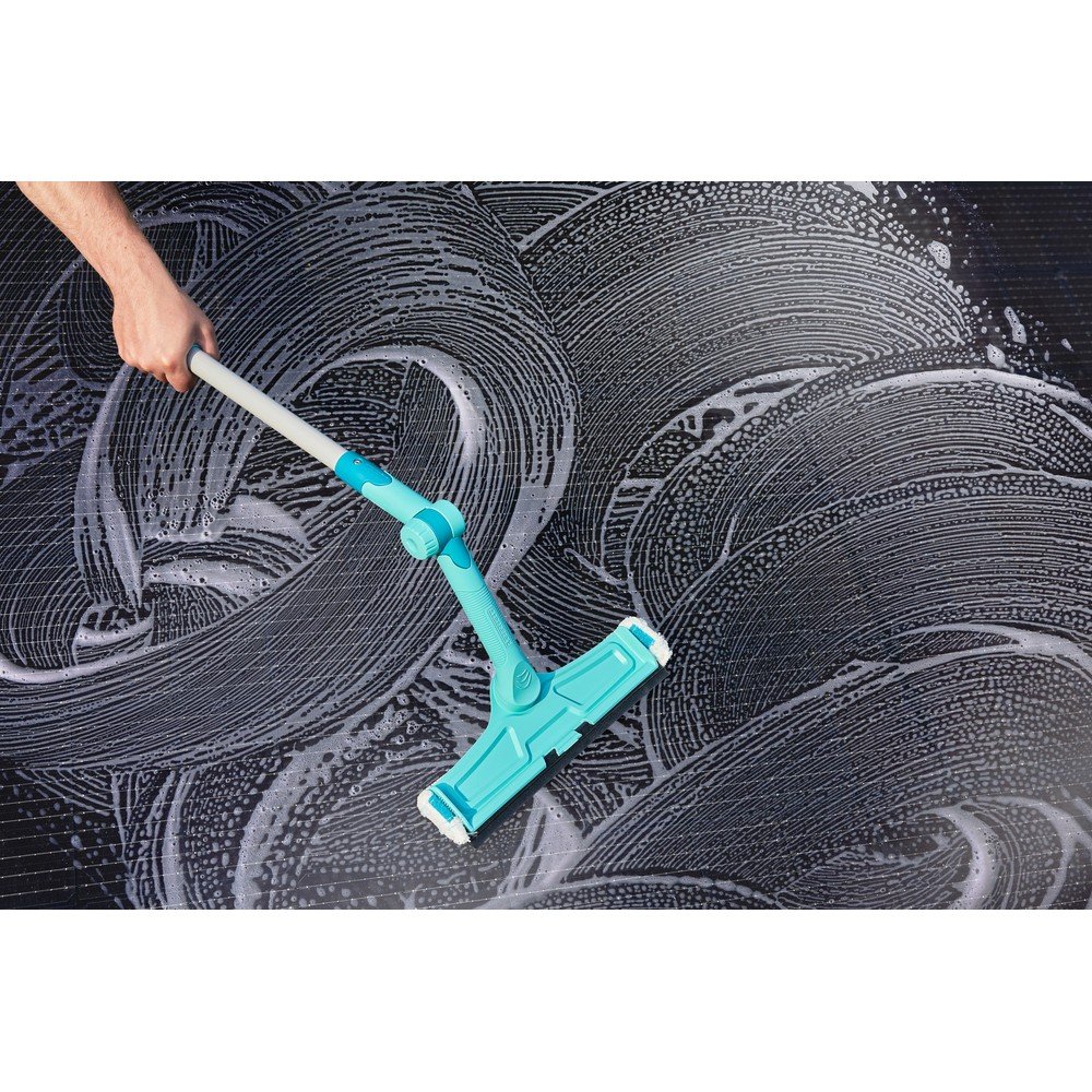 Zielona teleskopowa ściągaczka do szyb 71 cm 4in1 FlexReach – LEIFHEIT (zdjęcie 3)