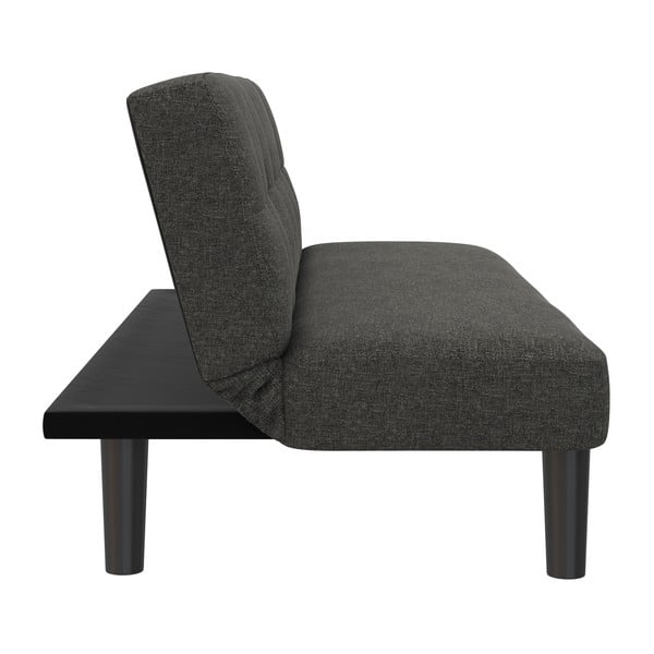 Ciemnoszara rozkładana sofa 82 cm Alby – Støraa-image-4