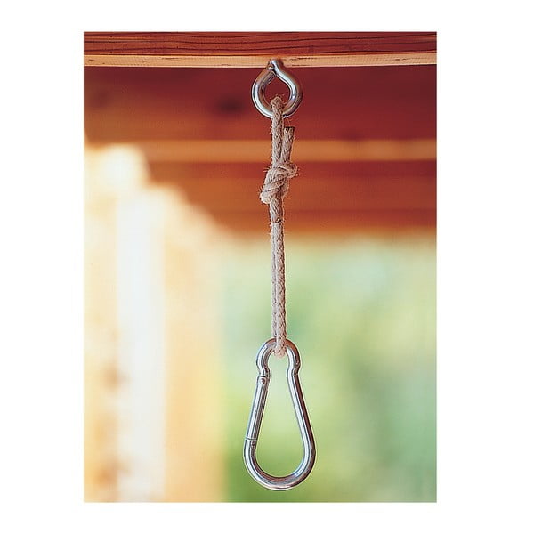 Karabinowy system do zamontowania krzesła-hamaka do belki lub sufitu-image-1