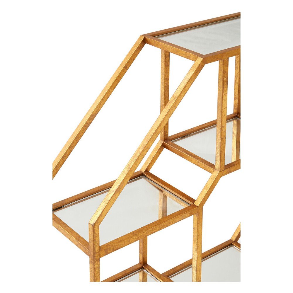 Wielopoziomowa metalowa półka w naturalnym kolorze 92 cm Zariah – Premier Housewares (zdjęcie 6)