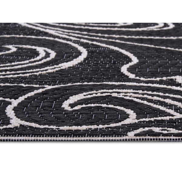 Czarny dywan odpowiedni na zewnątrz 194x290 cm Elina Black – Hanse Home-image-3