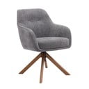 Szare tapicerowane fotele jadalniane zestaw 2 szt. Avola – Unique Furniture