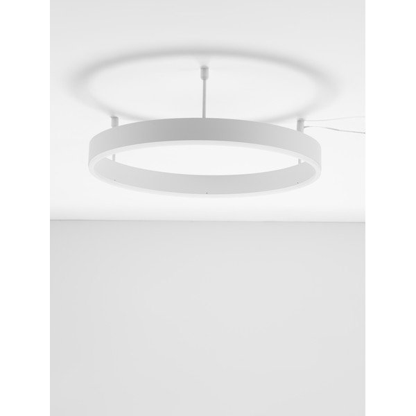 Aluminiowa lampa sufitowa LED ze ściemniaczem w matowym białym kolorze Motif – Nova Luce-image-2