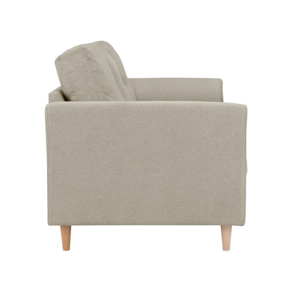 Beżowa sofa 2-osobowa Kooko Home Smooth-image-1