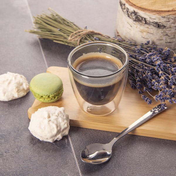 Szklane kubki na espresso zestaw 2 szt. 110 ml – Orion-image-1