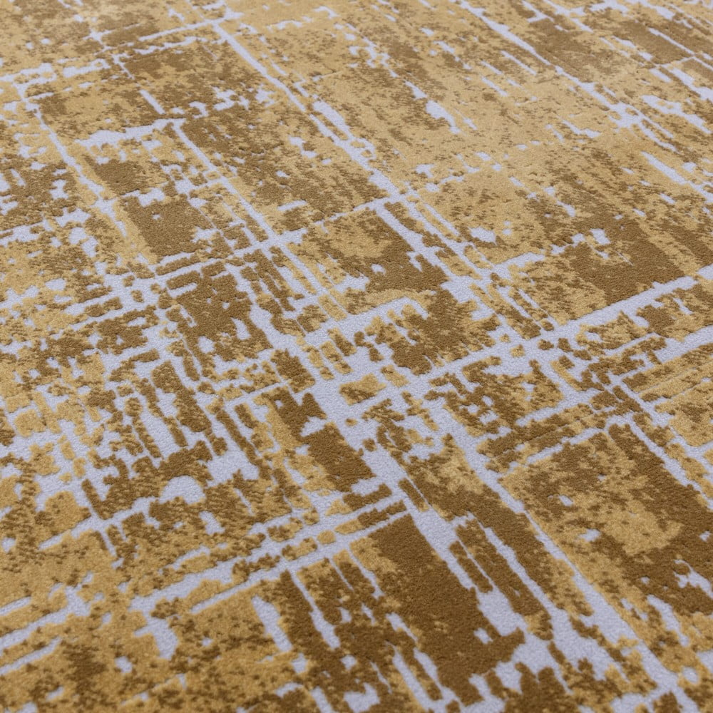Musztardowy dywan 160x230 cm Kuza – Asiatic Carpets (zdjęcie 3)