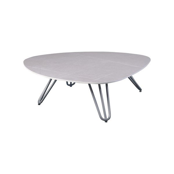 Stolik ogrodowy z kamiennym blatem 88x110 cm Emilia – Garden Pleasure