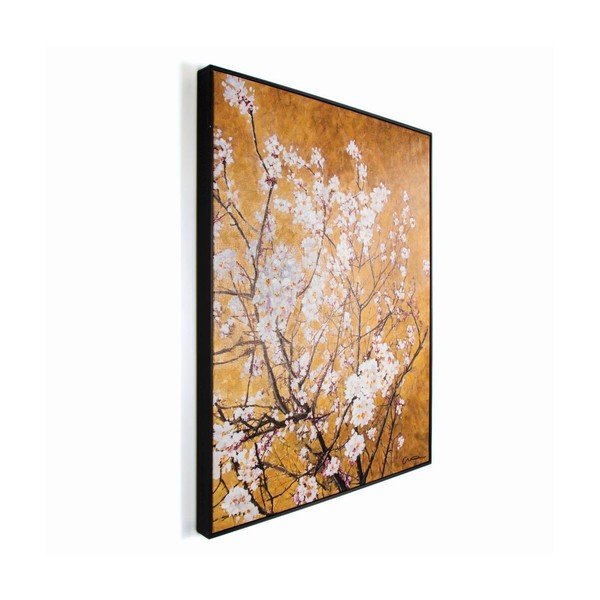 Obraz ręcznie malowany Graham & Brown Blossom, 90x70 cm-image-2