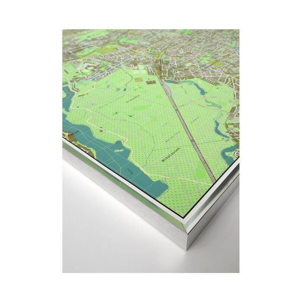 Magnetyczna mapa Berlina The Future Mapping Company Berlin, 196x100 cm-image-4