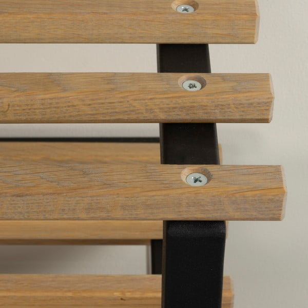 Czarny metalowy regał na buty Marco – Spinder Design-image-4