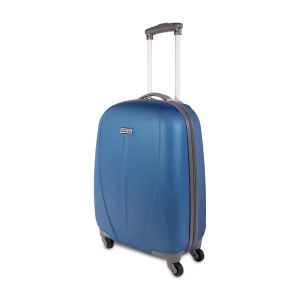 Niebieska walizka na kółkachTempo, 50cm