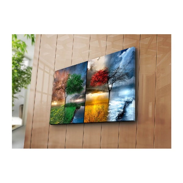 Obraz na płótnie Seasons, 70x45 cm-image-2