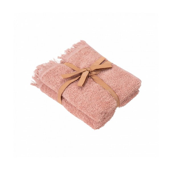 Różowe bawełniane ręczniki zestaw 2 szt. 30x50 cm FRINO – Blomus