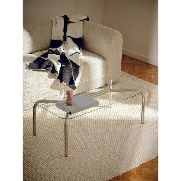 Czarno-kremowy koc 150x200 cm Tul – noo.ma-image-2