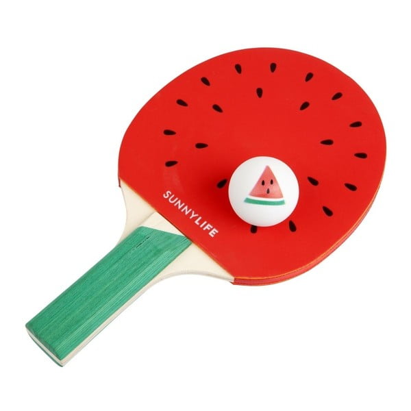 Zestaw rakietek do ping ponga z piłką i siatką Sunnylife Watermelon-image-3