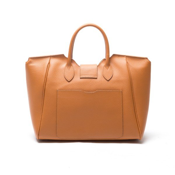 Skórzana torebka Anna Luchini 1134 Cognac-image-1