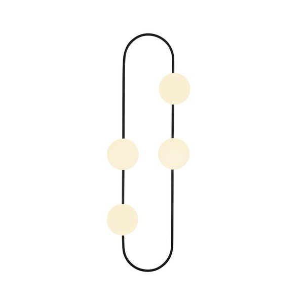 Czarny metalowy kinkiet Opviq lights Karpos-image-1