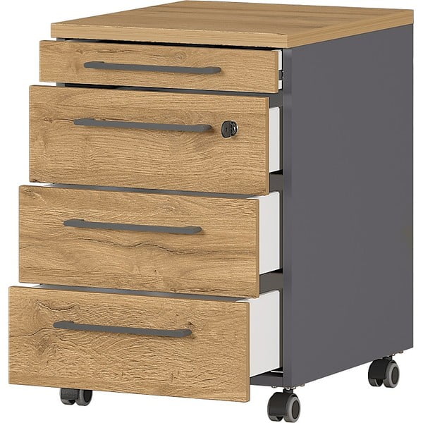 Szafka w dekorze dębu 42x61 cm Agenda – Germania-image-1