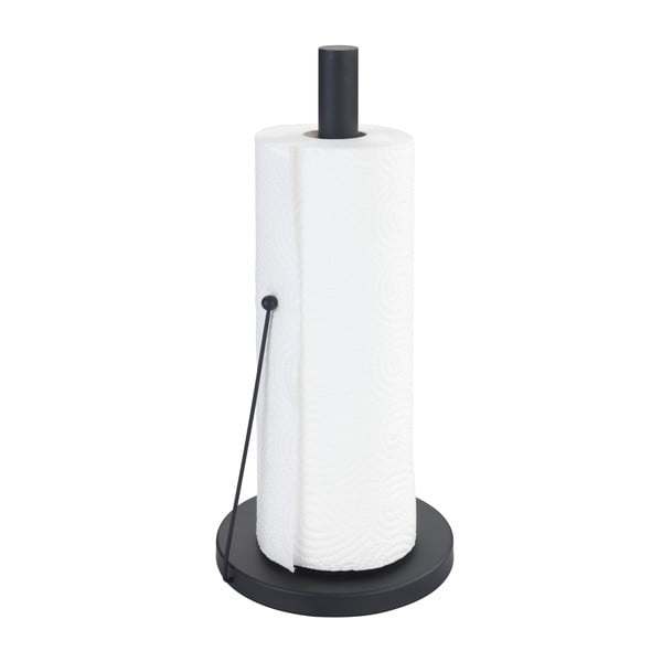 Czarny metalowy stojak na ręczniki papierowe Wenko Black Outdoor Kitchen Clayton