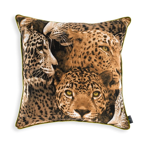 Poszewka na poduszkę WeLoveBeds Leopard, 60x60 cm