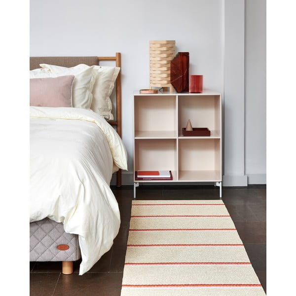 Ceglasto-kremowy dywan odpowiedni na zewnątrz 70x90 cm Olle Brick Cream – Pappelina-image-2