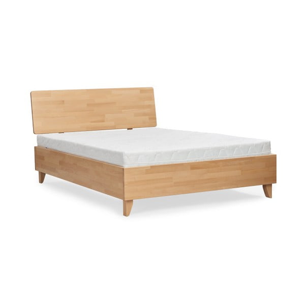 Łóżko 2-osobowe z litego drewna bukowego SKANDICA Viveca, 200x200 cm