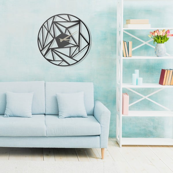 Metalowy zegar Peony, ø 50 cm-image-4