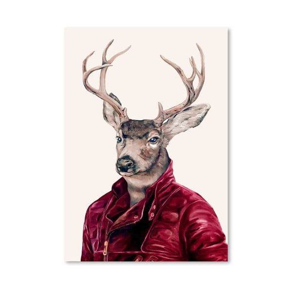 Plakat "Deer", 30x42 cm