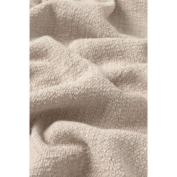 Kremowy bawełniany koc 130x180 cm Handloom – Lorena Canals-image-3