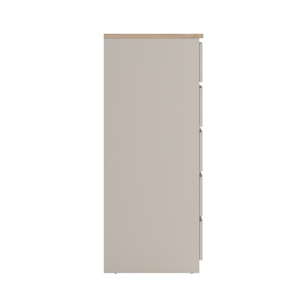 Kremowa komoda 77x121x50 cm Naia – Tvilum-image-4