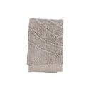 Szarobeżowy bawełniany ręcznik frotte 30x30 cm Time – Zone