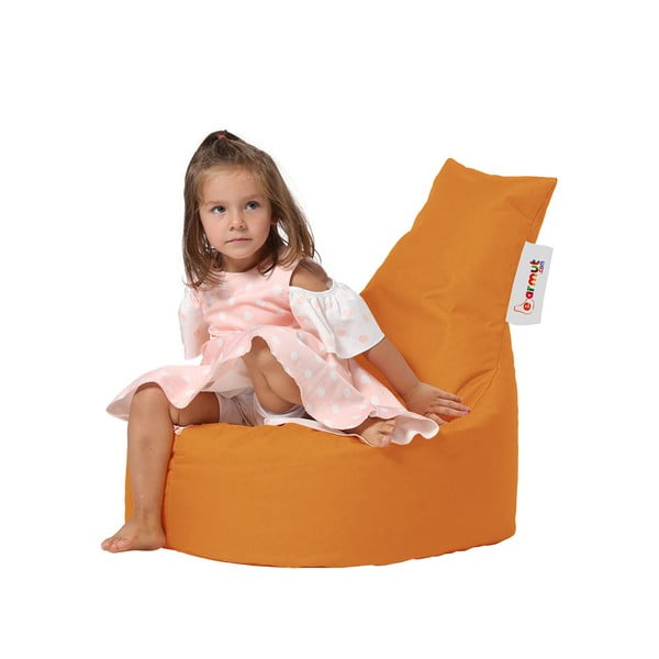 Pomarańczowy dziecięcy worek do siedzenia Baton – Floriane Garden-image-2