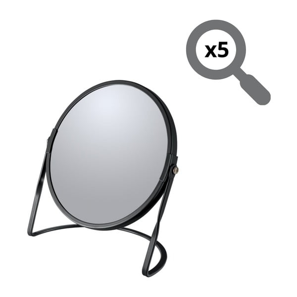 Lustro kosmetyczne powiększające (powiększenie 5x) ø 18 cm Akira – Spirella-image-2