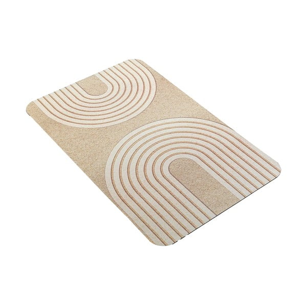 Jasnobrązowy dywanik łazienkowy 50x80 cm Adriel – douceur d'intérieur-image-4