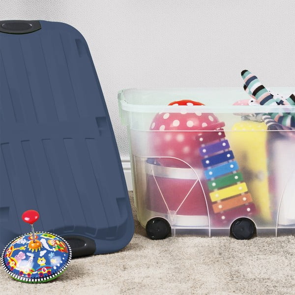 Plastikowy pojemnik z pokrywką Roller – Rotho-image-1