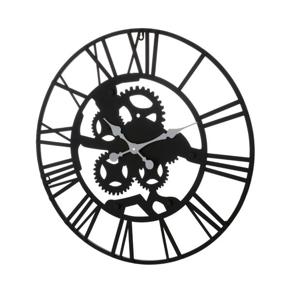 Żelazny zegar ścienny Black Iron-image-2