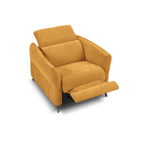 Żółty fotel Hubble – Windsor & Co Sofas-image-2
