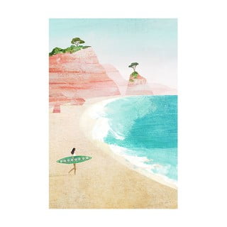 Plakat 30x40 cm Surf Girl – Travelposter