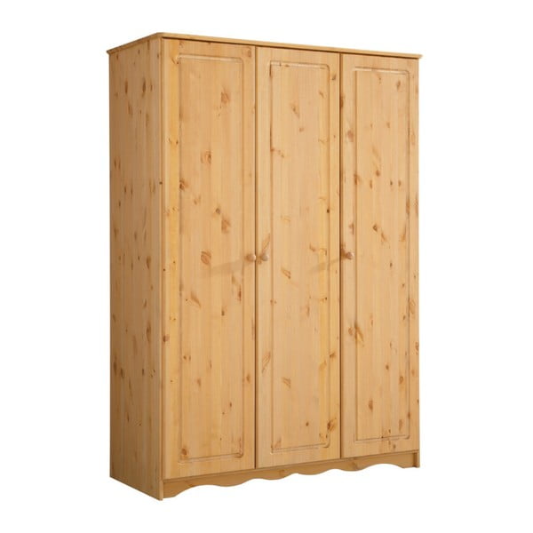 Szafa 3-drzwiowa z litego drewna sosnowego 13Casa Helga