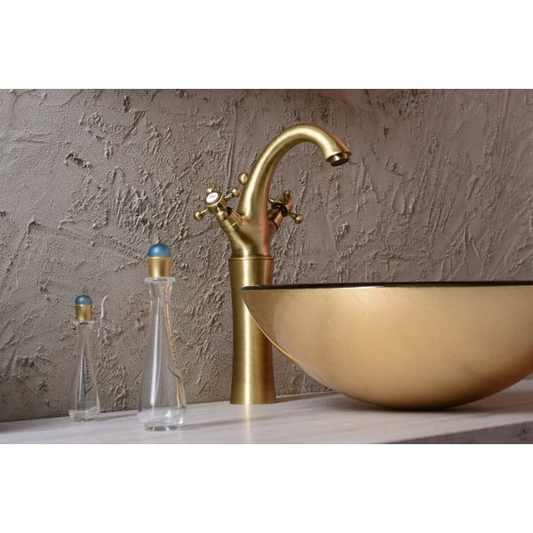 Bateria umywalkowa stojąca w kolorze brązu Antea – Sapho-image-1