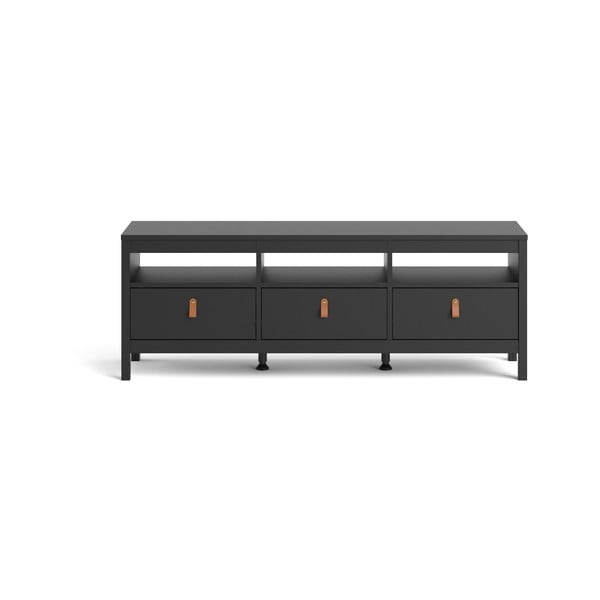 Czarna szafka pod TV 151x54 cm Madrid – Tvilum-image-2